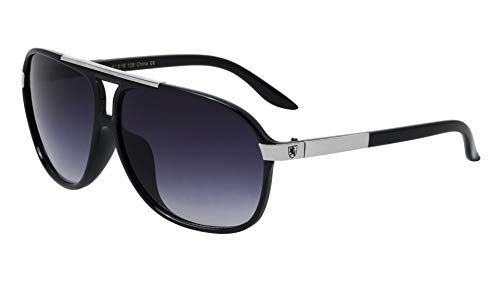 Khan Piston - Classic Vintage Driving Aviator Sunglasses