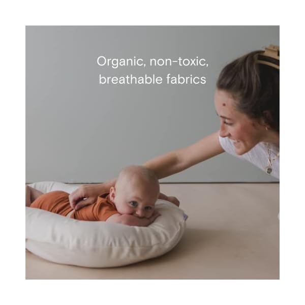 Snuggle Me Extra Organic Cotton Cover for The Snuggle Me Infant Padded Loungers with Center Sling, Natural – Bild 8