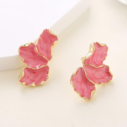 Bijoux pour femmes boucles d'oreilles feuille d'érable, cadeau idéal fleur