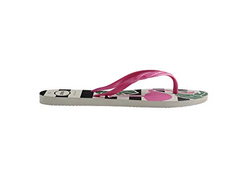 Chinelo Fantasia Style, Havaianas, Feminino, Branco, 37/38