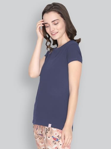 Image of Lyra Women's Cotton Regular Fit T-Shirt