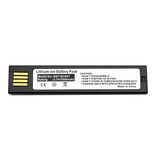 3500mAh BAT-SCN01 Barcode Scanning Collector Battery for Honeywell Voyager 1202G 1902GHD GSR 1452G 4820 3820 4820i Xenon 5620 6320 4620 Granit 1911i 1981i 3820G 1472G 1952 BAT-SCN01 50121527-002