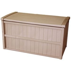 Amazon.co.jp: 組立式収納庫/コンテナボックス 【200L/ベージュ】 幅  