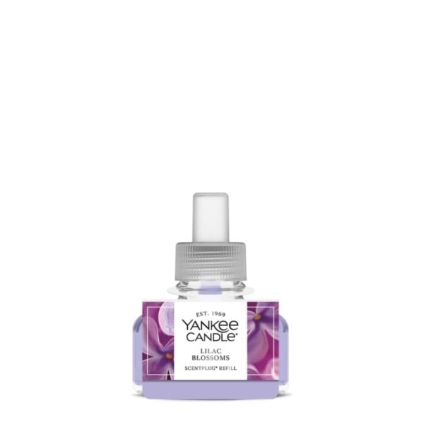 Yankee Candle ScentPlug Refill for Plug in Air Fresheners, Scented Oil Refills, Long Lasting Home Fragrance, Lilac Blossoms (Pack of 1)