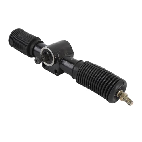 Yctze - Yctze Hohe 30T 335 Mm Servolenkung mit Zahnstange und Ritzel für Go-Kart, ATV und UTV – Zahnstange aus Stahllegierung und Gummi für Verbesserte Lenkkontrolle und Komfort