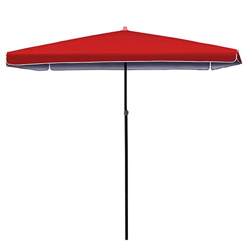 QSYJCCXD Parasols Garden Parasol Parasols Patio montado en la pared con polo de metal Balcón de jardín al aire libre Balcón Sunshade Sunshade, parasolas al aire libre de 8 pies / 250 cm
