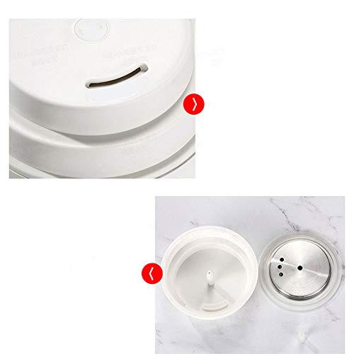 Hervidor eléctrico portátil de acero inoxidable con auto apagado miniatura 3