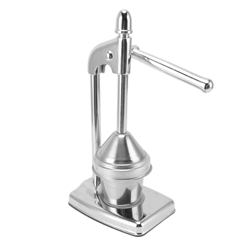GLOGLOW Exprimidor Manual de Naranjas, Exprimidor Manual de Acero Inoxidable con Ergonómico para Exprimir Frutas sin Esfuerzo en la Cocina