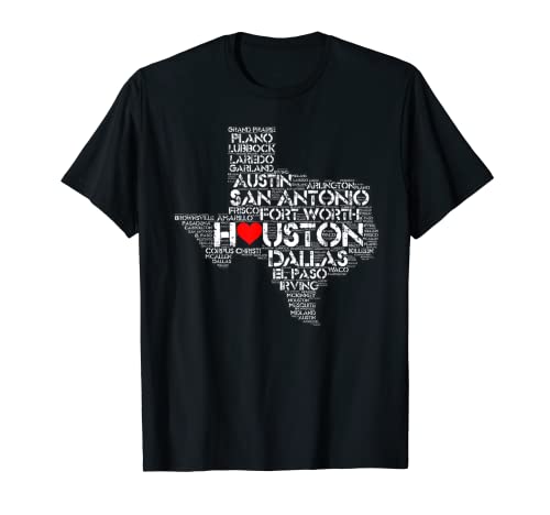 Texas Pride. Love Texas. Camiseta del estado de Texas Camiseta