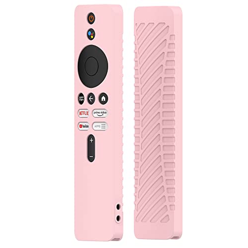 xhKJO Cover for Xiaomi Mi Box 4K TV (2nd Gen) Remote Control,Case for Xiaomi Mi Box 4K TV Remote 2nd Generation Shell Pounch Silicone New Sleeve Skin Holder Protective Grip Protector (pink) - Image 2