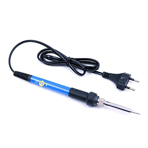 Miniatura 7 de Wangcl Kit De Soldador Eléctrico Ajustable En Temperatura, Herramienta De Soldadura Electrónica 60w 220v, Soporte, 5 Puntas
