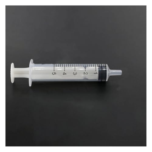 Seringue de 5 ml en emballage individuel plastique pour doser proprement | Lot de 100 pièces