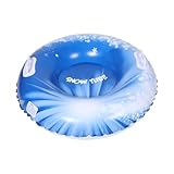 Facile à utiliser : léger et portable, ce tube à neige peut être facilement gonflé et dégonflé, ce qui le rend pratique à transporter et à utiliser à tout moment, n'importe où, luges pour la neige, luge à neige d'hiver