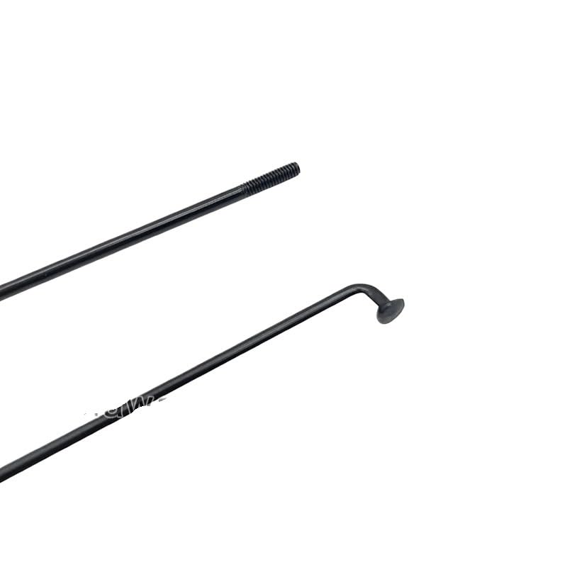 25Pcs 13G Raggi Della Bicicletta Con Nipples Nero Acciaio Montagna/Bici Da Strada 2.3mm Ad Alta Resistenza Raggi Della Bicicletta Elettrica