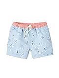 Jungen Baby Badehose Vertbaudet Jungen Baby Badehose blau Bedruckt 74