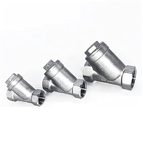 Vanne de filtre en ligne acier inox 304 pour stopper les impuretés dans les tuyaux de gaz