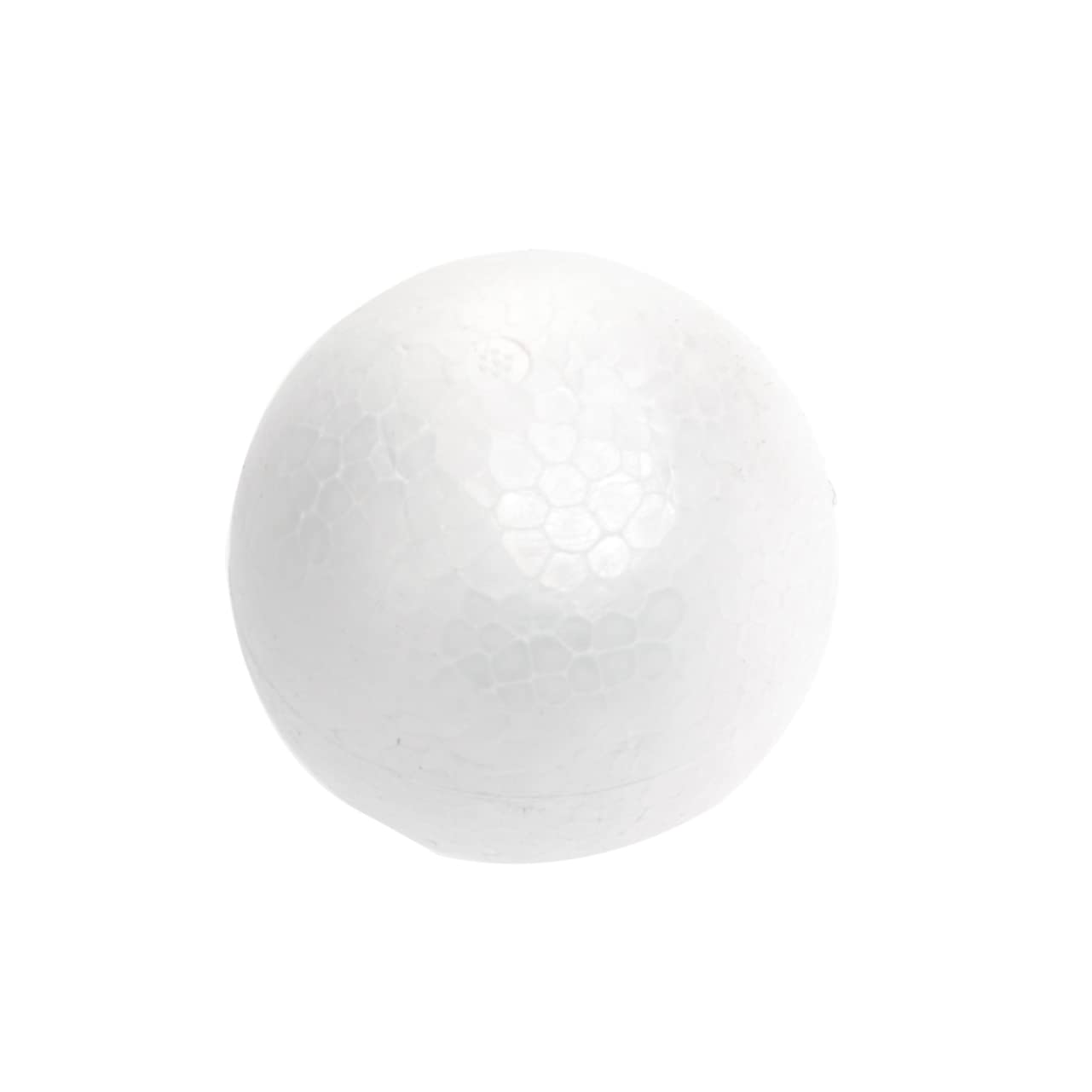 10 Boules De Polystyrène Massif 6 Cm Pour Décorations De Noël Et Activités Manuelles - 6