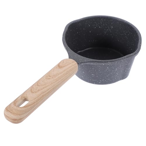 SHINEOFI Cazo Pequeño Antiadherente para Cocina Olla Multifuncional para Salsa y Calentamiento de Aceite Apta para Inducción para Familias Pequeñas y Cocina Saludable
