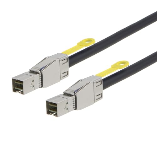 Câble mini SAS SFF-8644 avec transfert de données droit pour fond de panier
