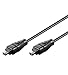 Produktbild SM-PC®, FireWire+ Kabel Firewirekabel (4-polig Stecker auf 4-polig Stecker) 1,8m schwarz #001