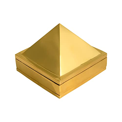 TREE MAISON CORONATING HOMES Metal Vastu Brass Pyramid 3