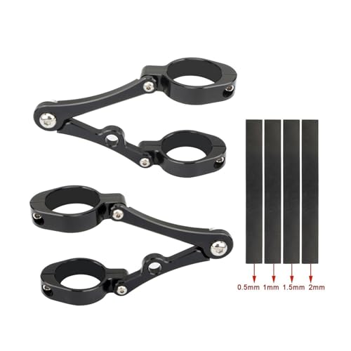 Soporte para faro de motocicleta ideal para rutas nocturnas en motos Cafe Racer y Bobber 4