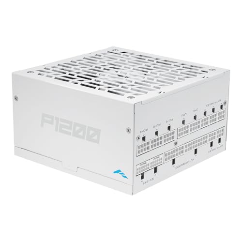P1200 Alimentatore Completamente Modulare – 1200W 80 Plus Platinum, Compatibile con ATX 3.1 e PCIe 5.1 | Connettore 12V-2x6 per NVIDIA RTX 50/40, Ventola FDB Silenziosa – BIANCO - Alimentatore - Immagine 10