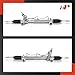 A-Premium - Hydraulic Power Steering Rack and Pinion Compatible with Toyota Camry 2002-2006, Solara 2004-2008 & Lexus ES300 2002-2003, ES330 2004-2006