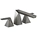 Delta Faucet T2743-KS-PR Trillian Deck-Mount Without Diverter, Lumicoat Black Stainless