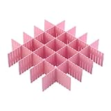 Organisateurs de tiroirs en plastique sous-grille - créez des compartiments dans tiroirs pour tout garder en , pratique à utiliser pour , séparateur de tiroir sous-grille polyvalent