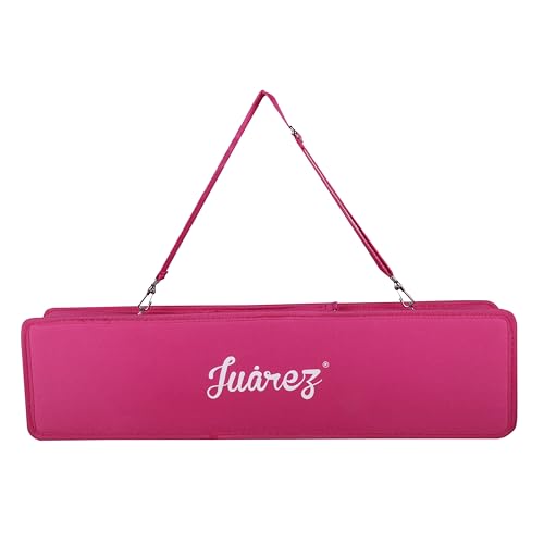 Image of Juarez 37 Key Melodica JMLD37PK Musical Instrument Soprano Air Piano Keyboard Pianica with Carrying Bag, 1 Soft Long Tube, 1 Mouthpiece, Wipe Cloth, Pink
