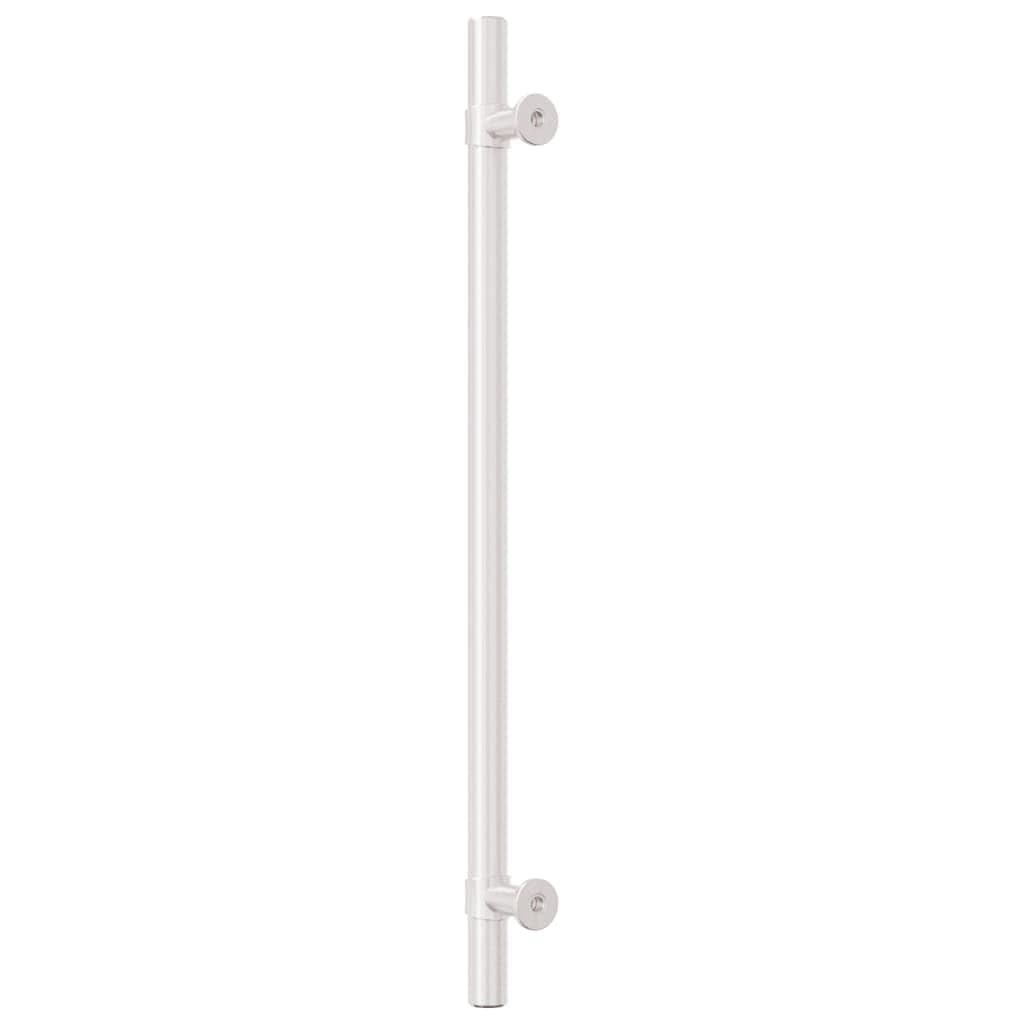 Möbelgriffe aus Edelstahl mit gebürsteter Oberfläche, 10 Stück silbern, 224 mm Lochabstand, T-Form Schrankgriff für Schublade, Kommode, Küche, Bad, Garderobe, langlebig und rostbeständig