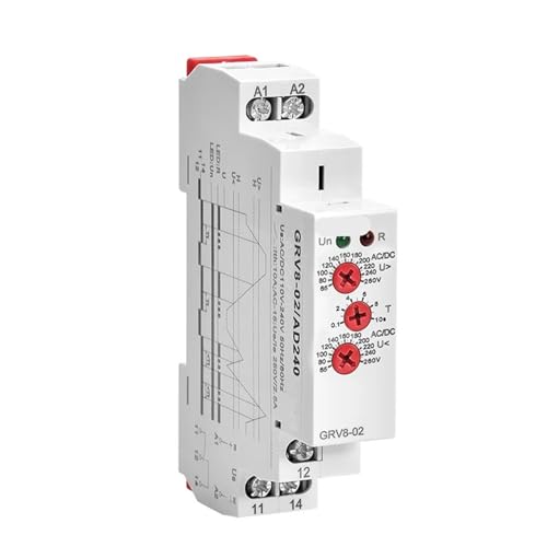 Relais de surveillance de tension automatique contre la sous-tension de vos circuits 24V 48V
