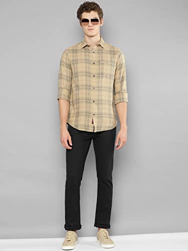 Image of Allen Cooper Checks Shirts for Men - 100% Cotton Comfort Fit Casual and Formal Shirt - Breathable, Soft, Classic Style (Multiple Colors)