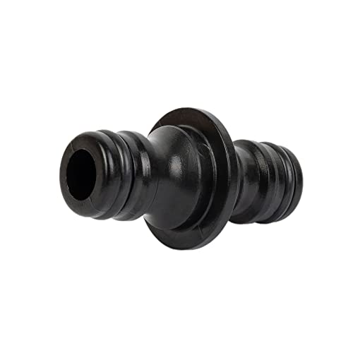 Cofan Conector doble para mangueras de jardín | Rosca macho para empalmes | Polietileno | Rápido de instalar