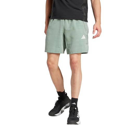 adidas Men's Train Essentials Woven Shorts, Silver...