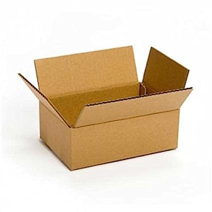 Annria Trades Brown packing Corrugated Box 8"L X 3" W X 2.5"H - Pack of 25