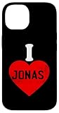 Personalized Name Jonas I Love Jonas Case for iPhone 14
