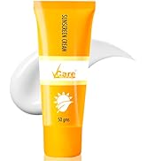 VCare Sunscreen SPF 30 Matte Cream 50g for Women & Men For All Skin Types (white)