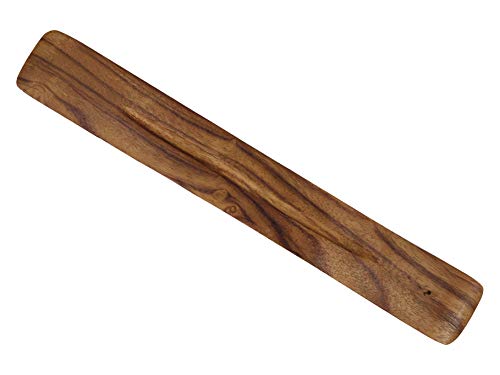 Incense Holder - Wooden Ash Catcher For Single Incense Sticks - Meditation Accessories, Spiritual Decor, Home Fragrance, Room Decor (10 Inches Long) #TOP10