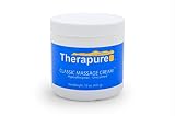 Massage Cream Professional Grade Classic Formula by TheraPure 15 Oz.