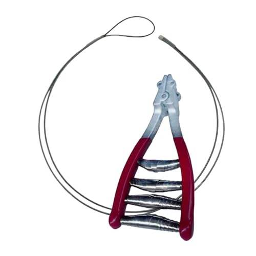 RCGOFOLLOW Herramienta Profesional de encordado de Raquetas de Tenis con Abrazadera de Inicio y Cable de extensión para un Rendimiento Deportivo óptimo.