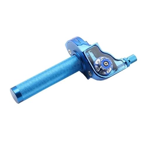 Poignée moto guidon accélérateur aluminium 22mm cyclomoteur M10