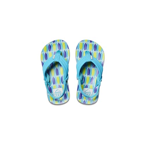 Image of REEF Boys Toddler /Little Kid Ahi Beach Flip Flop, Soft Cushion Footbed, Water Friendly