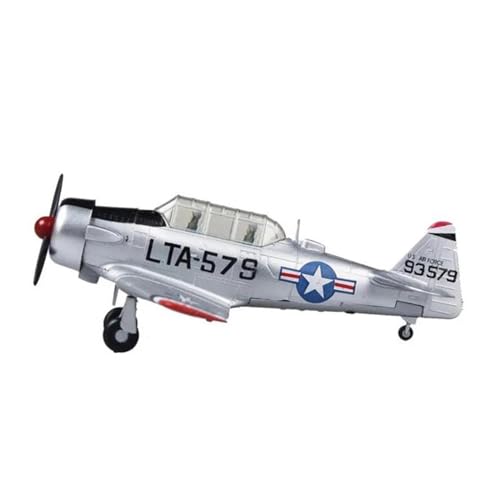 Avión de metal fundido escala 1/72 miniatura militar T6 LT-6G Texan coleccionista