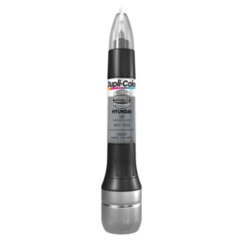 Dupli-Color Scratch Fix All-in-1 Touch Up Paint, Gloss, Radiant Silver, .50 fl. oz.