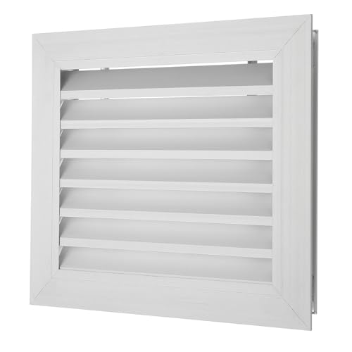 PATIKIL grille ventilation porte aluminium 12" x 10" argent