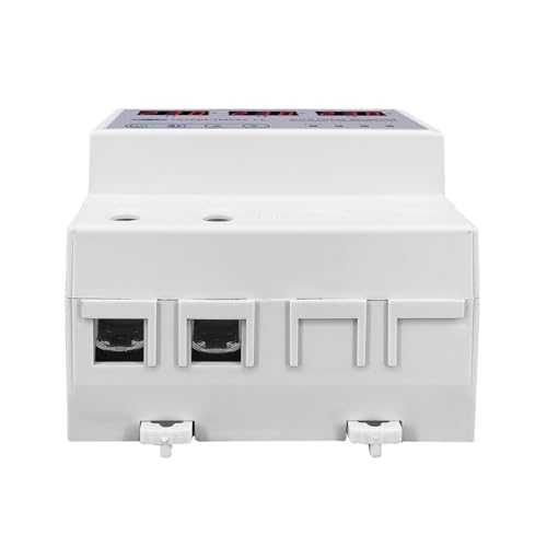 Selector de fase trifásico con protección ajustable de sobrevoltaje y 100A 7