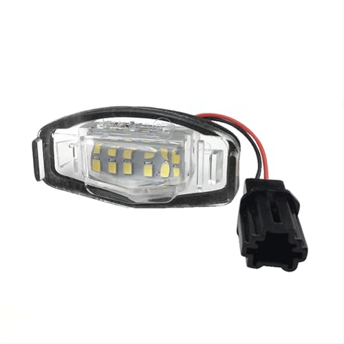 Luces matrícula LED coche Civic evitan fallos de luz parpadeante Accord 2