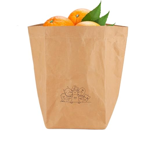 Bolsa de papel lavable de alta resistencia e impermeable para almacenaje 2